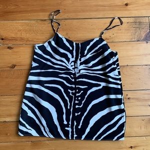 Carven zebra print camisole